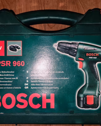 Trapano avvitatore a batteria bosh PSR 960