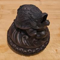 Incensiere orientale tartaruga-drago – stile cines