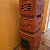 Antica stufa in terracotta 'Felici Prato'