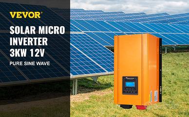Inverter a Onda Sinusoidale Pura 12V VEVOR 3000W