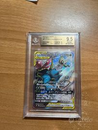 Pokemon Celebi & Venusaur gx sr BGS 9.5