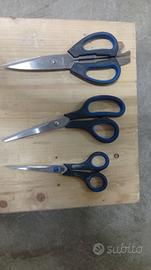 Set forbici varie misure