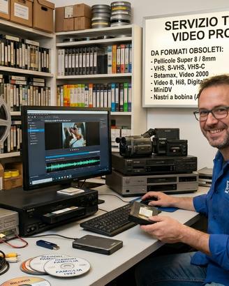 Da super8 a dvd o file recupero video e audio