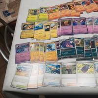 Lotto carte pokemon comuni - non comuni - rare hol