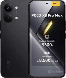 Poco X8 Pro Max 12gb 512gb Nero