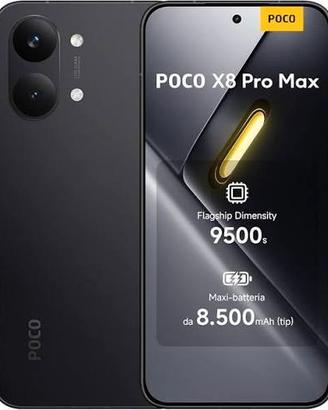 Poco X8 Pro Max 12gb 512gb Nero