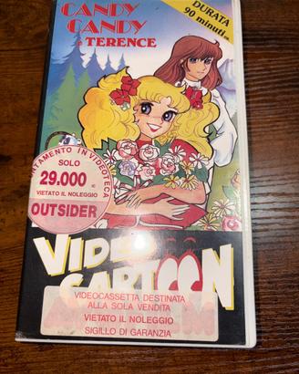 VHS Candy Candy e Terence 1988 Originale