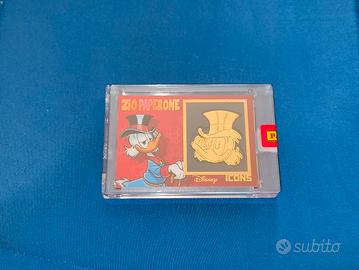 Zio Paperone Black Gold Icons Disney Nuova