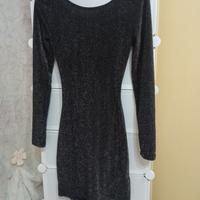 Vestito nero e argento 