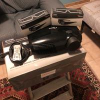 PROIETTORE  3D OPTOMA+OCCHIALI+LETTORE BLU-RAY 3D