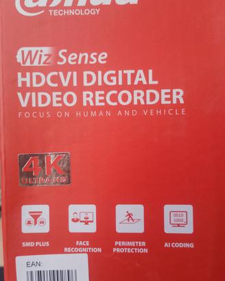 Dahua XVR7104HE-4K-I2 NUOVO FUNZIONA ANCHE CON IP