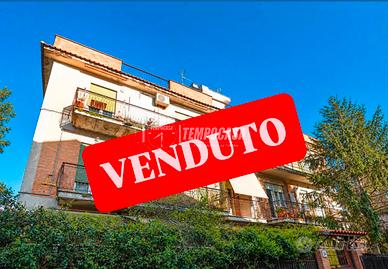 QUADRILOCALE CON 3 BALCONI E 2 P.AUTO CASSIA-GROTT