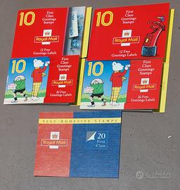 (lib40)GRAN BRETAGNA LIBRETTI 1993