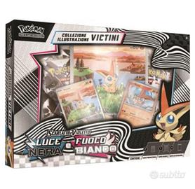 Luce nera fuoco bianco victini pokemon