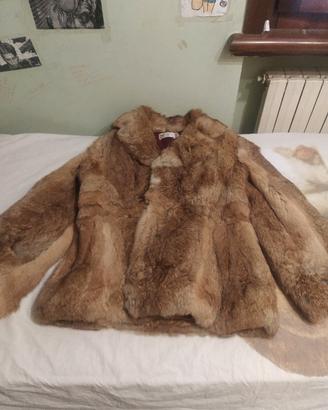 Pelliccia in vero Lapin anni 80 