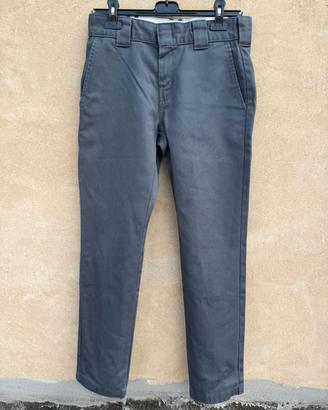 Dickies Slim Fit Pantaloni Grigi W28 L30