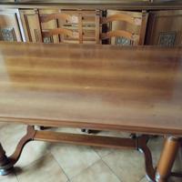 Tavolo da pranzo in legno massello 90x180