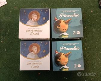 Proof + reverse di pinocchio e San Francesco