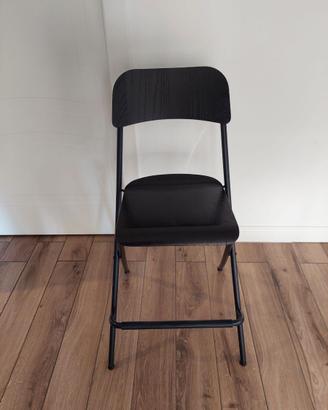 SGABELLO IKEA NERO FRANKLIN