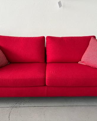 Divano Mira Rosso L.198cm