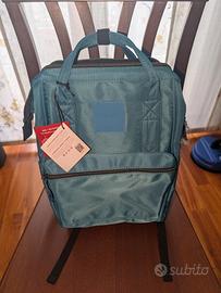zaino/borsa in nylon. artigianato made in Italy