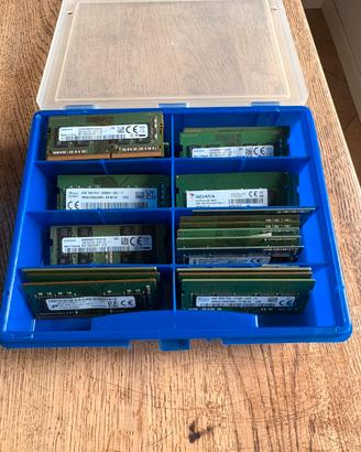 Lotto RAM Notebook SO-DIMM DDR4 DDR3 DDR2 28 Modul
