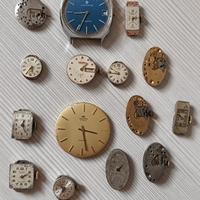 Movimenti orologi vintage pezzi di ricambio Lotto4