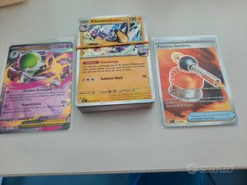 50 carte pokemon + Mega Ex e full art
