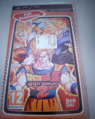 Gioco per PSP portatile Dragon ball Z 2 