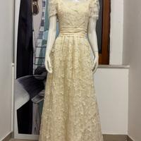 Abito da sposa Giovanna Sbiroli– seta pura