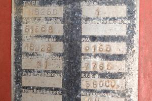 Carrello elevatore Braud & Faucheux MB26Q diesel 