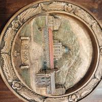 piatto in gesso santuario d' Oropa anno 1994