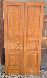 Portone Rovere Massiccio