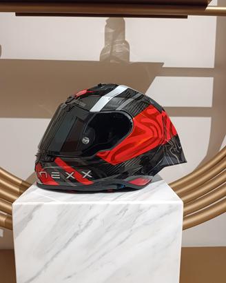 casco nexx xr3r swirl carbon TG M 