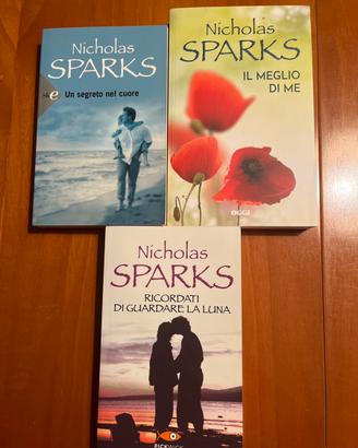 3 libri di nicholas sparks