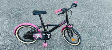 bicicletta per bambina diametro 16 pollici 