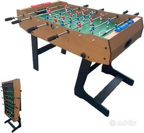 Calcio Balilla Biliardino Pieghevole Bambini