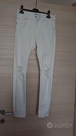 Jeans hot sale bianchi ragazzo