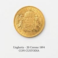 Moneta d’oro austro ungarica- 20 korona