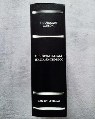 DIZIONARIO TEDESCO-ITALIANO SANSONI