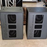 Sub OHM doppio 10" 300 watt rms 8 homs