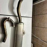 Scarico completo originale Yamaha wr250f