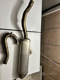 Scarico completo originale Yamaha wr250f