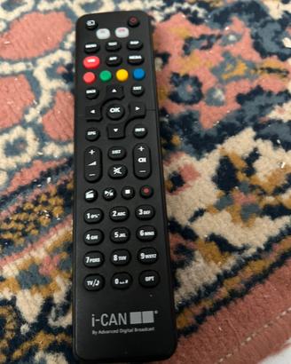 Telecomando per decoder satellitare ICAN 3900s