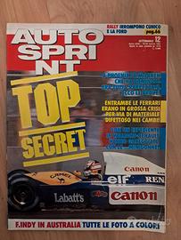 Autosprint 1991 Costi Lancia Delta Gruppo N e A