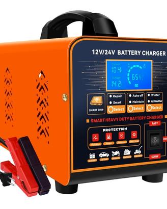 Carica Batteria per Auto, Scooter 