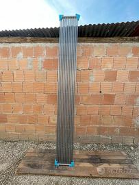 Termoarredo Brem verticale 260x30 cm acciaio