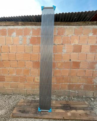 Termoarredo Brem verticale 260x30 cm acciaio
