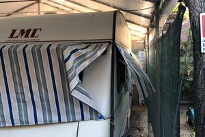 Roulotte LMC con struttura in acciaio