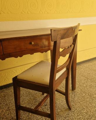 scrivania antica legno '600